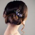 cosmetology hair side updo accessorize