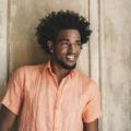 men's medium to long hairstyles afro
