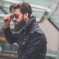 medium hairstyles for men with thick hair: edgy cut