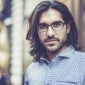 medium hairstyles for men with thick hair: shoulder length cut