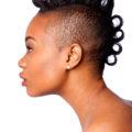 mohawk hairstyles for black women: curled