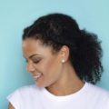 natural hair updos: braided pony
