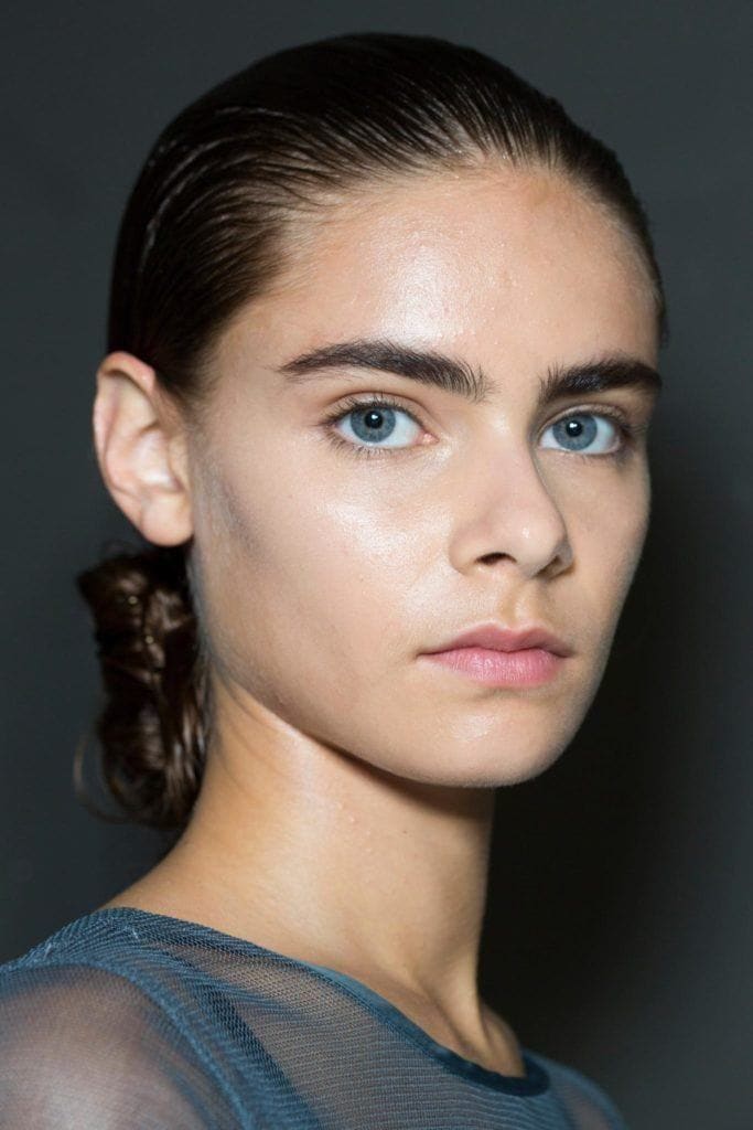 overnight hairstyles sleek bun