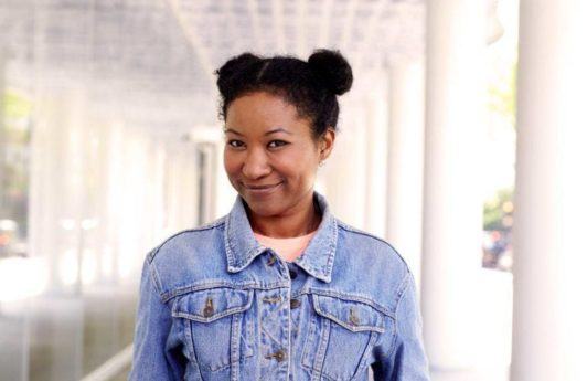 protective styles for short natural hair: space buns