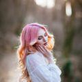 ash blonde ombre reverse ombre