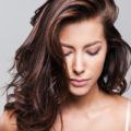 best haircut for thick hair messy brunette lob