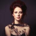 black cherry hair color: beehive