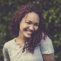 black cherry hair color: wash and go
