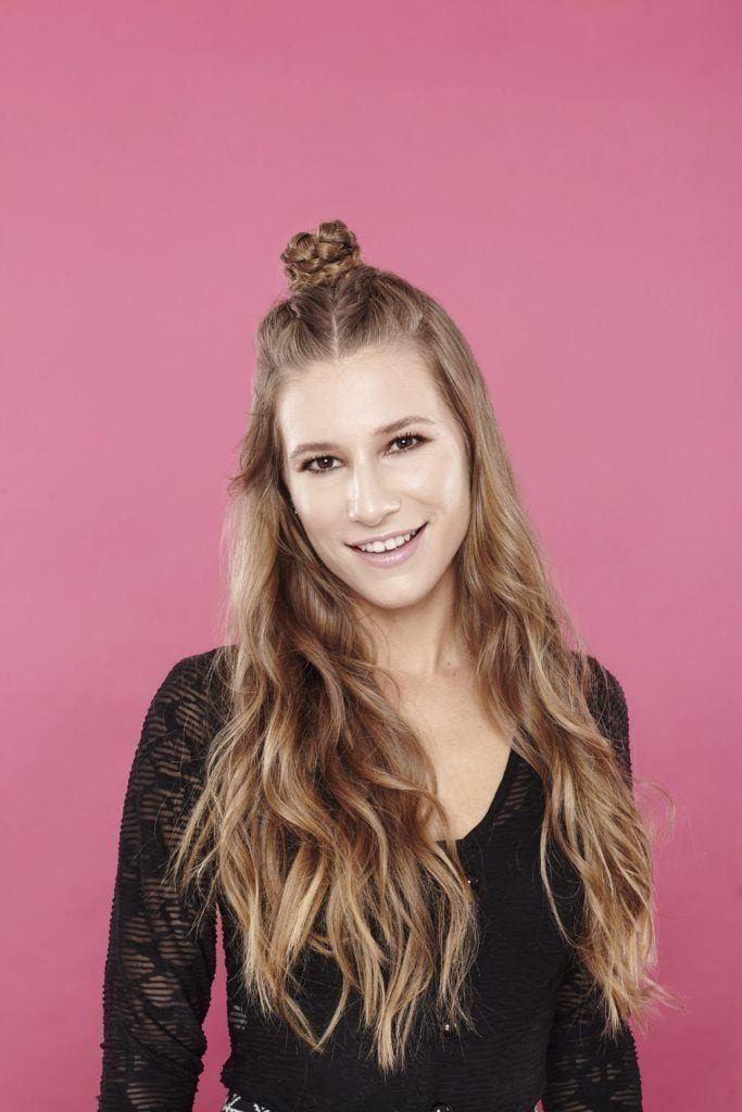 easy hairstyles for long hair half