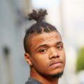 haircuts for men: man pony
