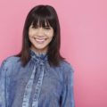 medium short hairstyles layered lob and full fringe.