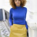 ombré natural hair: light brown
