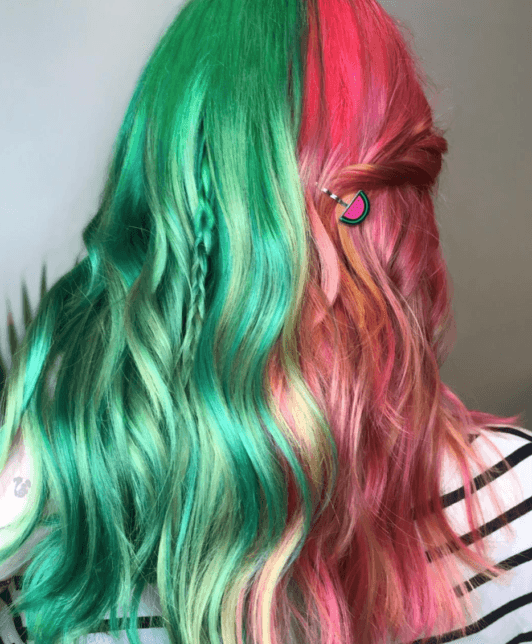Watermelon Hair: The Latest Food-Inspired Hair Color Craze | All Things ...