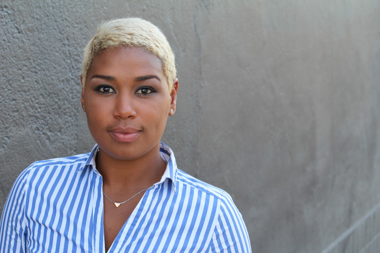 natural hairstyles for short hair buzzed pixie