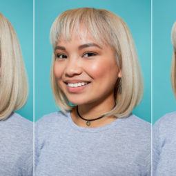 how to blow dry short hair featured image