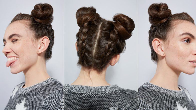 Cute and Messy Double Buns | Summer Survival Series - YouTube