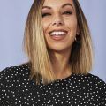 blowout hairstyles for short hair sleek