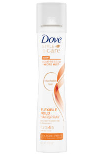 dove compressed flexible hold hairspray