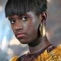 mushroom haircut relaxed straight