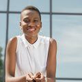 short hairstyles for black women extra short tapered cut