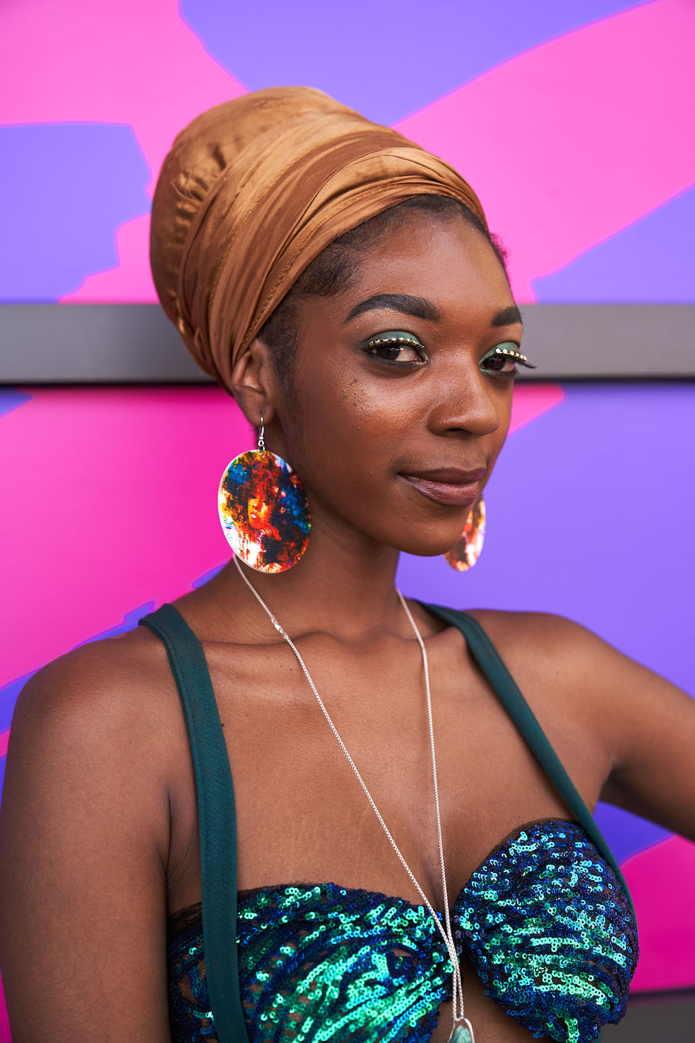 easy natural hairstyles head-wrap