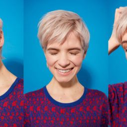 how to blow-dry a pixie cut