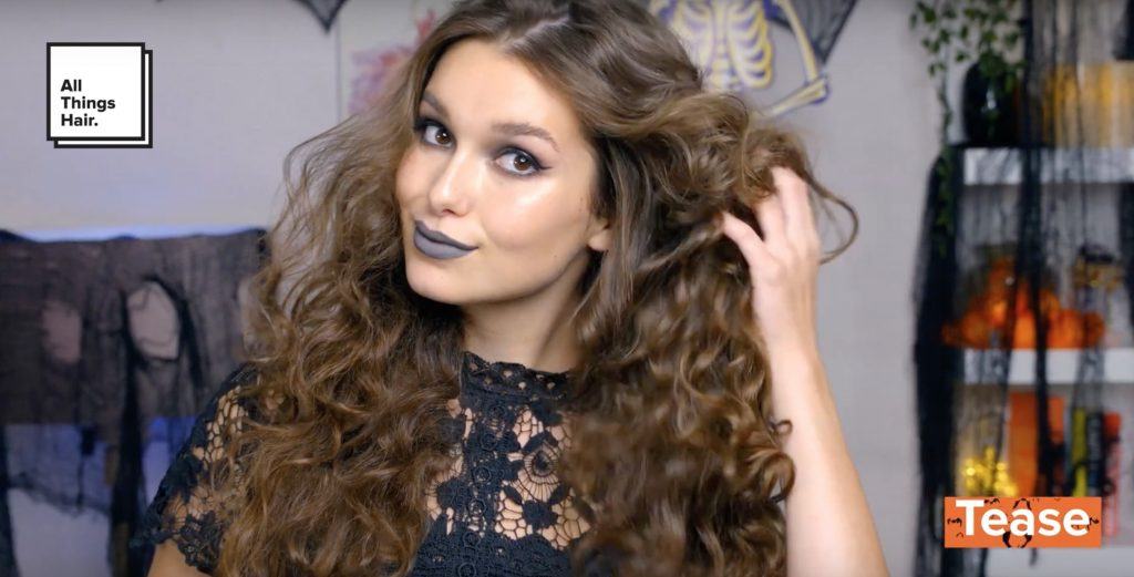 spooky hairstyles tease