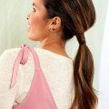 holiday hairstyles for long hair voluminous ponytail