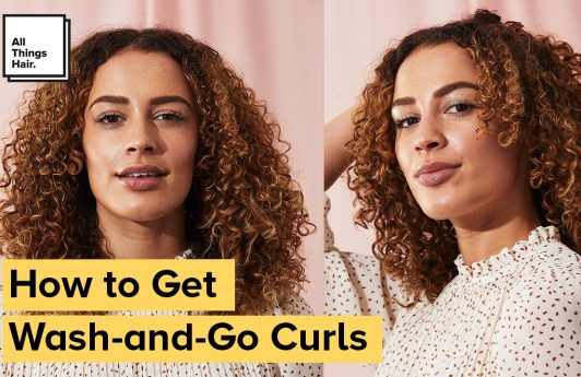 how to get wash and go curls main