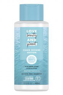 love beauty and planet blue green shampoo