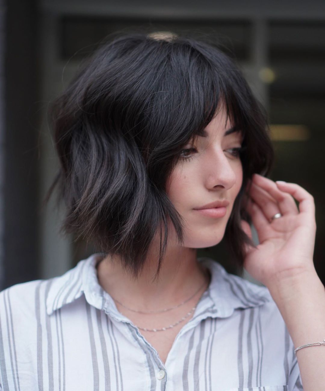 35 Fresh Short Bob with Bangs Looks to Style Your Blunt Cut (2023)