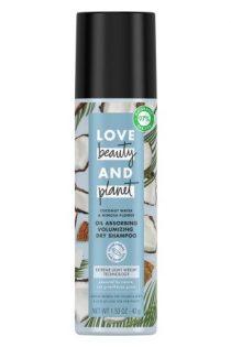 love beauty and planet coconut water and mimosa flower dry shampoo