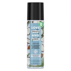 love beauty and planet coconut water and mimosa flower dry shampoo