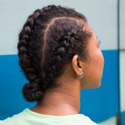sporty hairstyles for short hair cornrows
