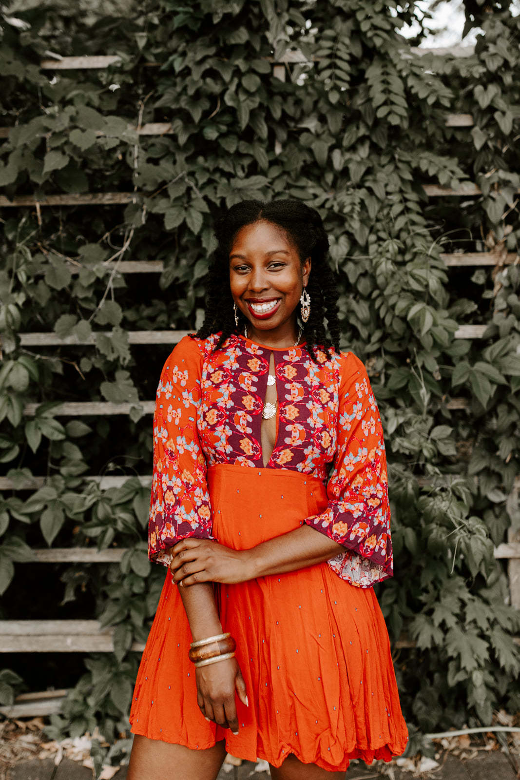 talking about natural hair Victoria Davis