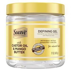 Suave Professionals Castor Oil Mango Butter Defining-Gel