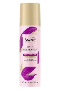 suave hair refresher dry shampoo
