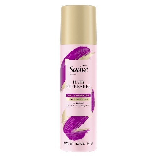 suave hair refresher dry shampoo