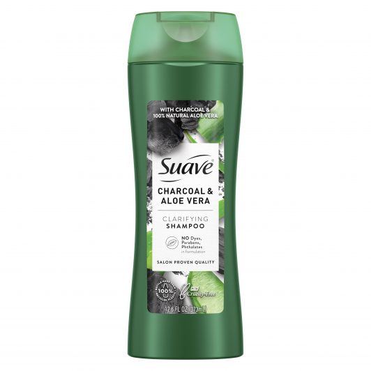 suave charcoal and aloe vera clarifying shampoo