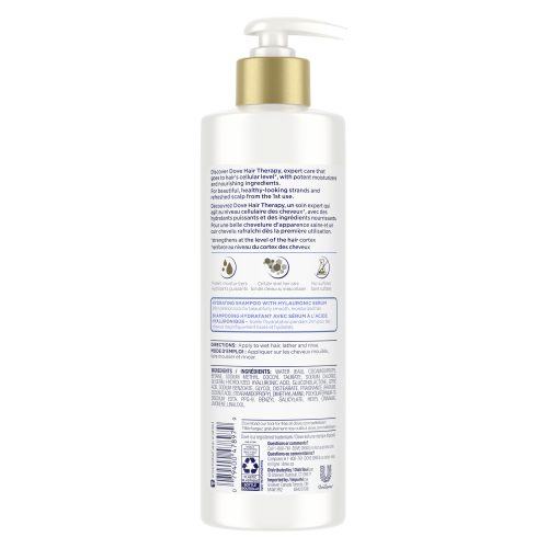 Dove Hair Therapy Hydration Spa Hydrating Shampoo Back