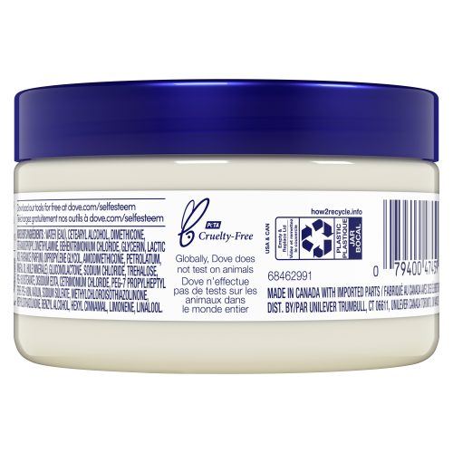 Dove Hair Mask + Minerals Strengthens + White Clay Back