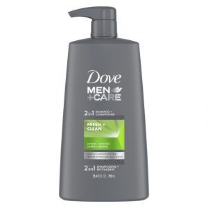 Dove Men + Care Fresh + Clean 2-in-1 Shampoo and Conditioner