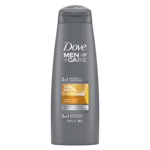 Dove Men + Care Thick + Strong 2-in-1 Shampoo and Conditioner