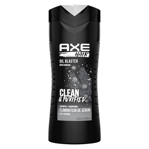 Axe Oil Blaster With Charcoal Clean & Purified Shampoo 16oz