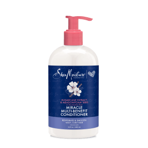 SheaMoisture Sugarcane Extract & Meadowfoam Seed Miracle Multi-Benefit Conditioner fop compressed