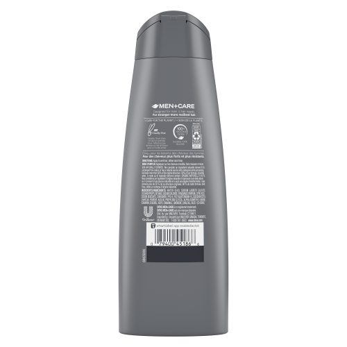 Dove Men + Care Cooling Relief Cleansing Shampoo with Menthol Back