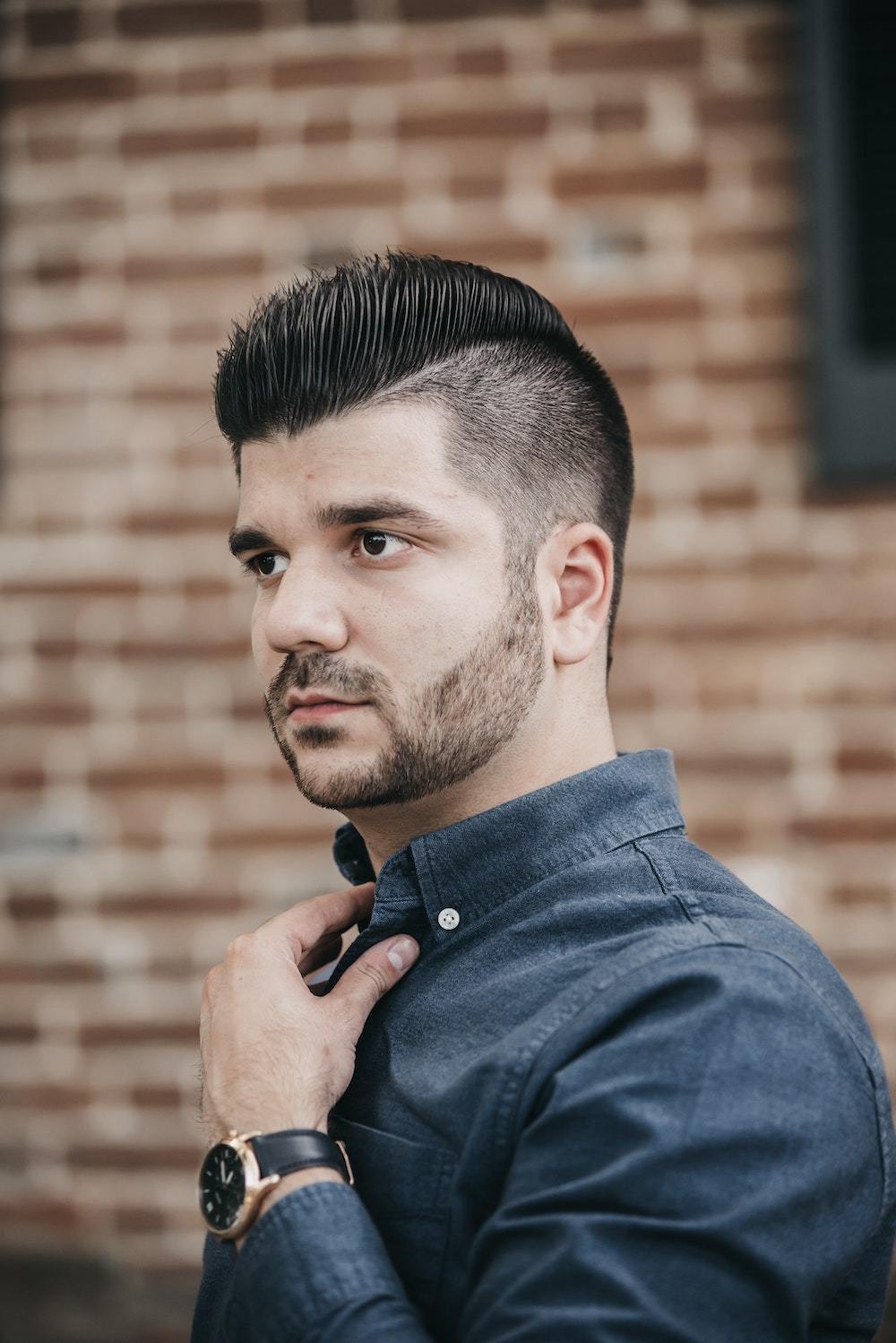 undercut faux mohawk