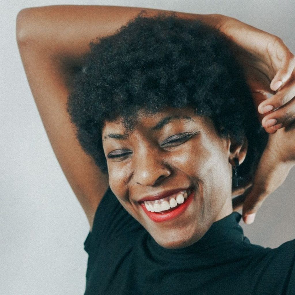 Christmas hairstyles for black hair afro bangs
