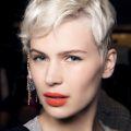 steel blonde pixie
