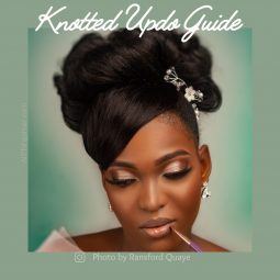 knotted updo